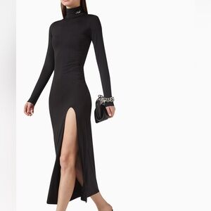 KITH WOMEN ARIAH TURTLENECK MAXI - BLACK M